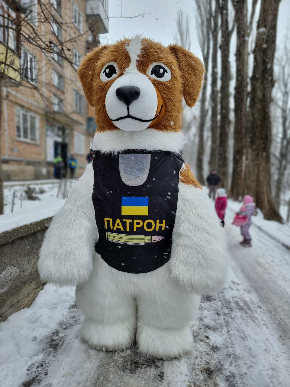 Пес Патрон Надувной на экспресс Поздравление Киев и область