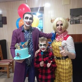 Джокер и Харли Квин на День Рождение Киев и Киевская область