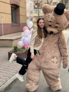 услуги аниматора Коричневый Мишка Тедди Киев и Киевская область